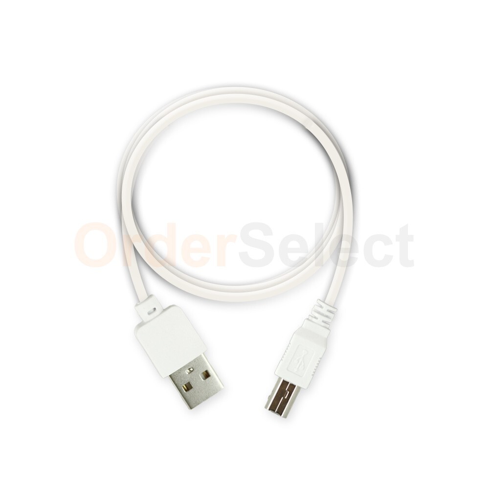 USB Printer Cable Adapter Type A Male to Type B Male PC Laptop Computer Cord 6FT