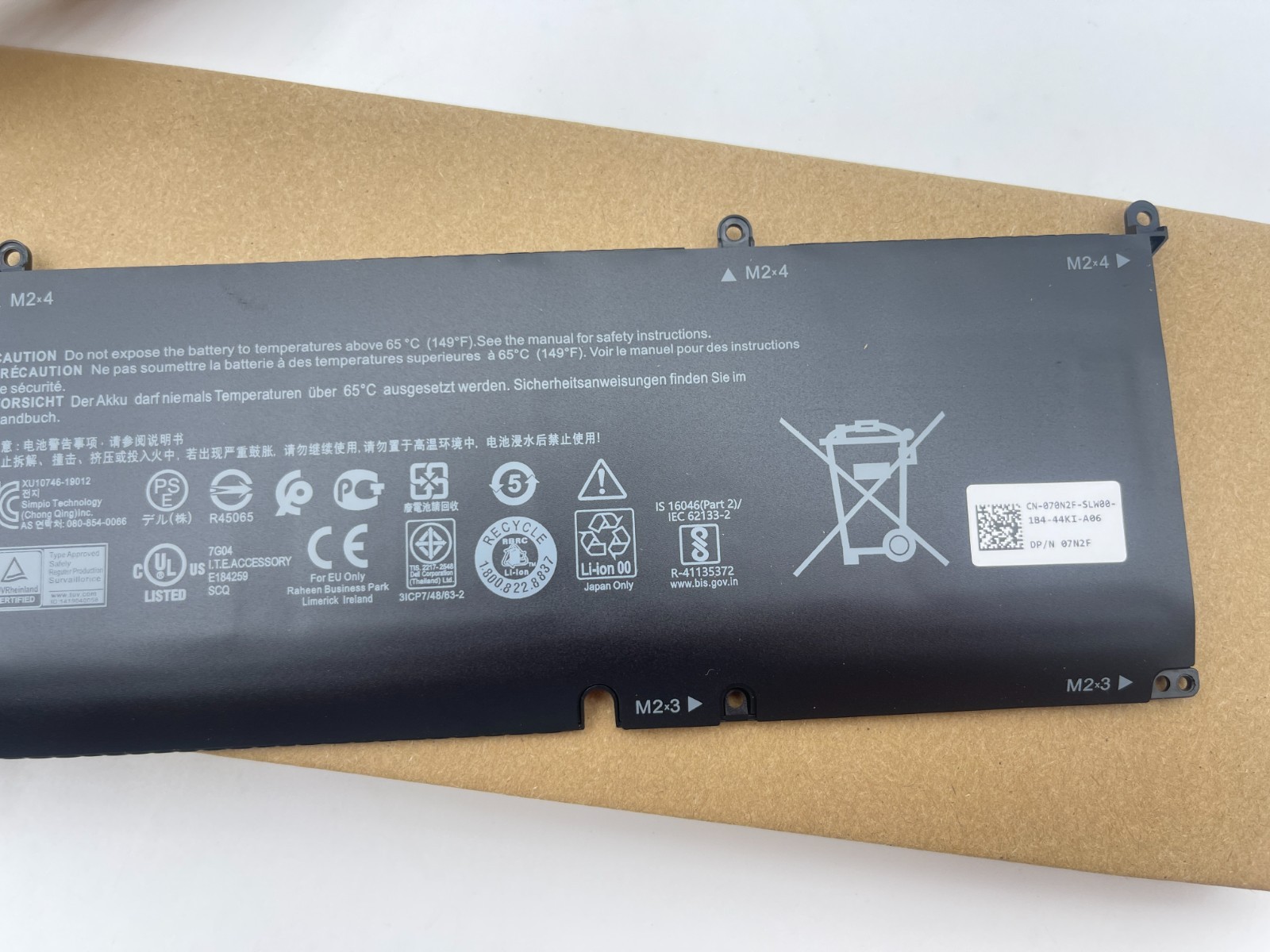 Lots OEM 86Wh 69KF2 Battery for Dell XPS 15 9510 9520 9500 2020 M59JH 8FCTC⭐⭐⭐⭐⭐