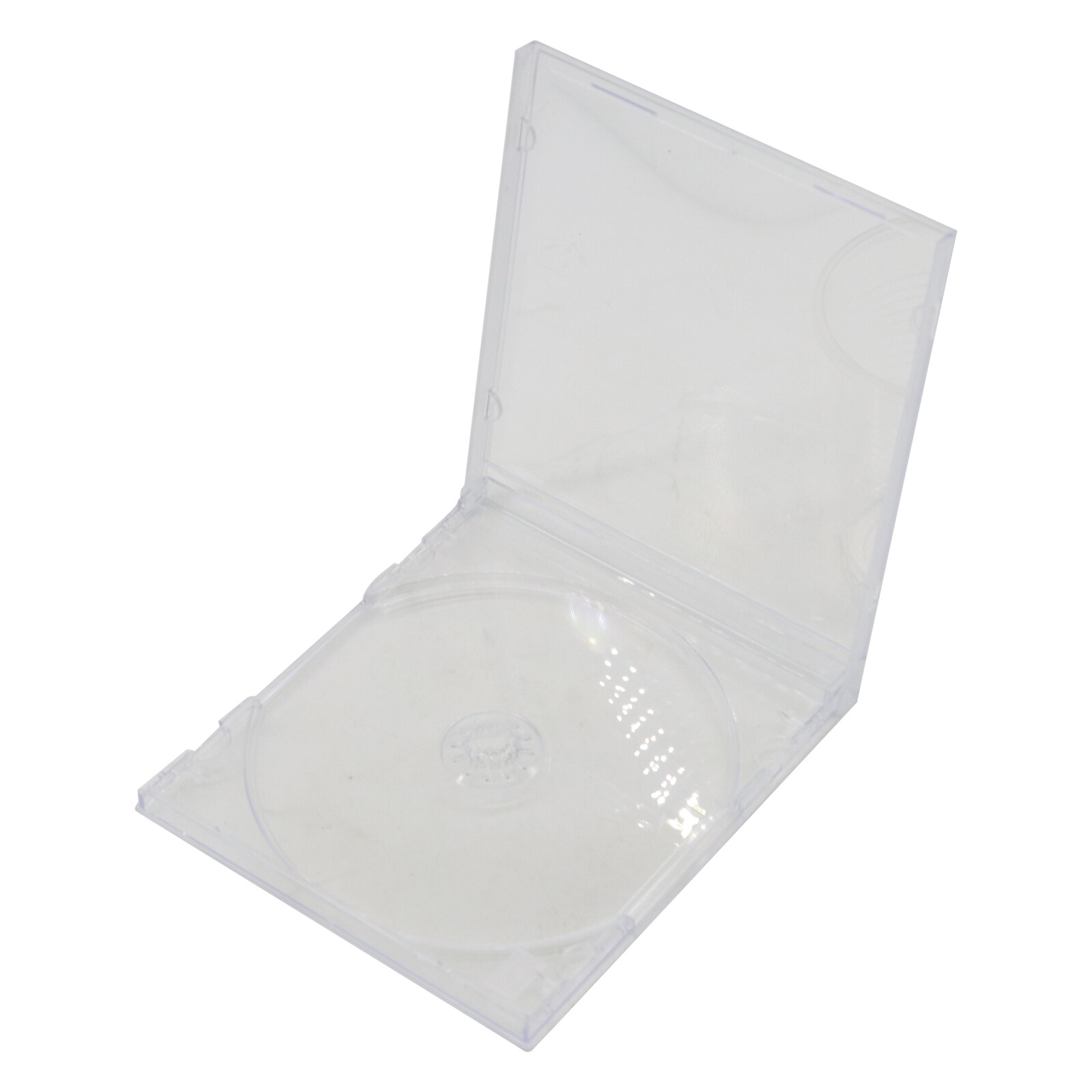 20PC Standard CD Jewel Case Lots Single CD with Tray 10.4mm Clear Protectors