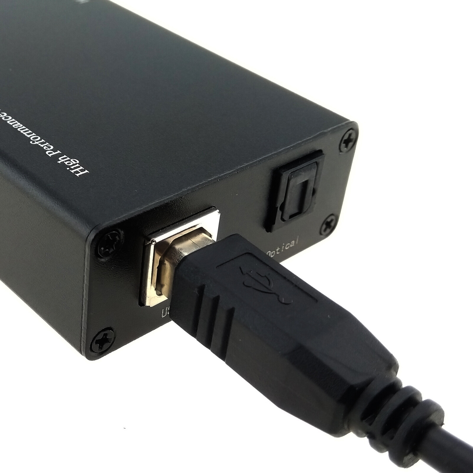 PC USB to Digital Audio Adapter Optical Converter 3.5mm 24bit 96KHz Windows Mac