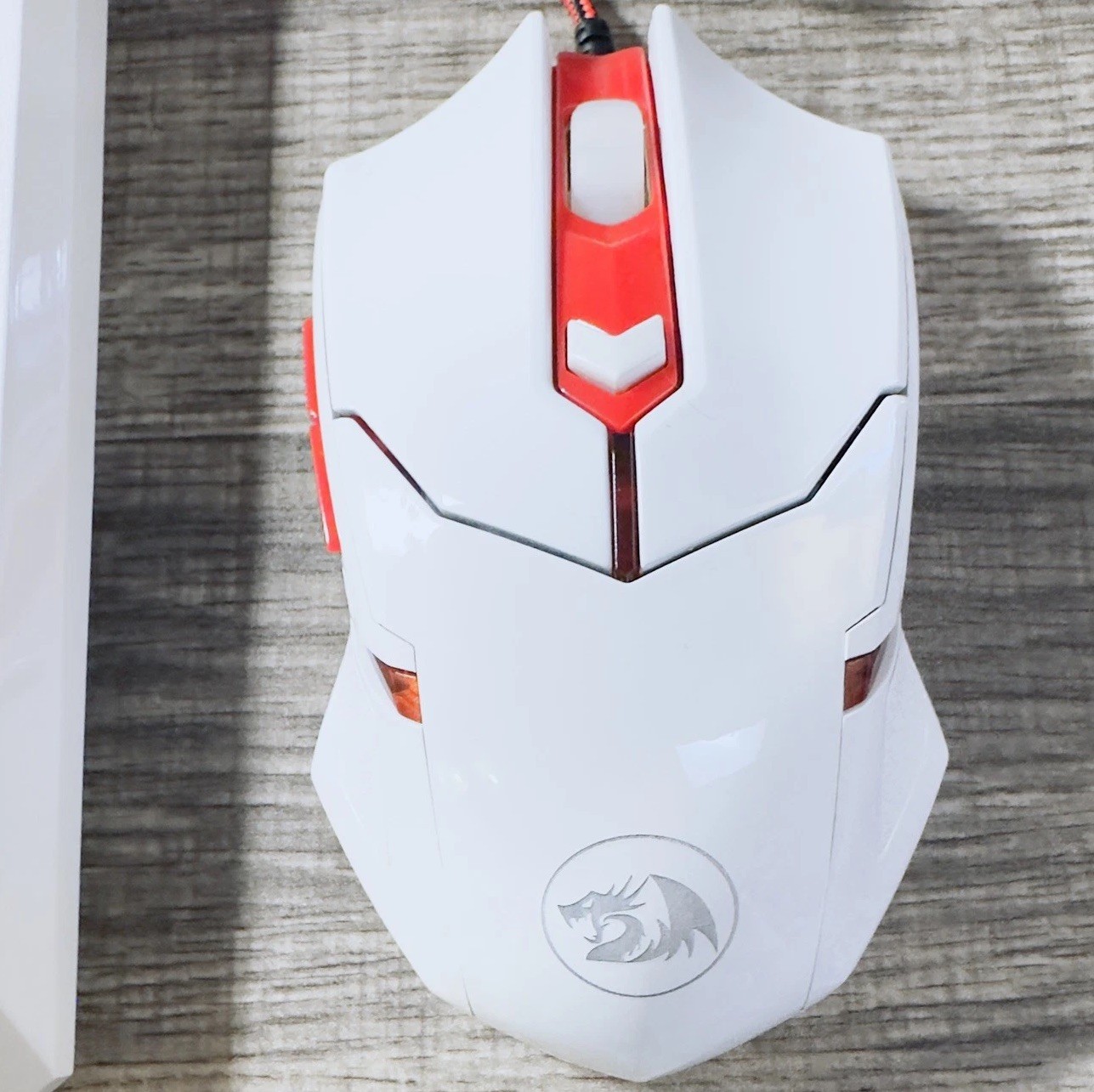Redragon Gaming Essentials wired Keyboard/Mouse S101W 2 In 1 Set White