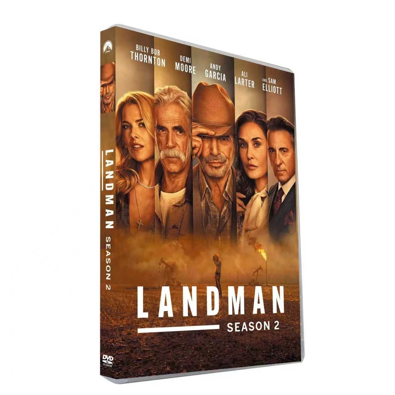 Landman SEASON 2 {DVD, 2025, 3-Disc Box Set}New packaging-Free Shipping