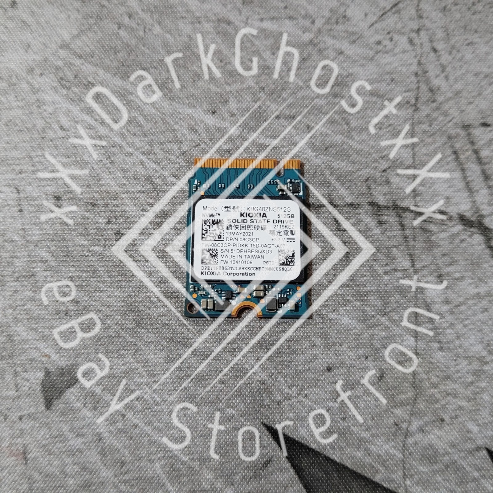 Kioxia BG4 512GB M.2 NVMe Gen3x4 SSD 2230 30mm (KBG40ZNS512G)