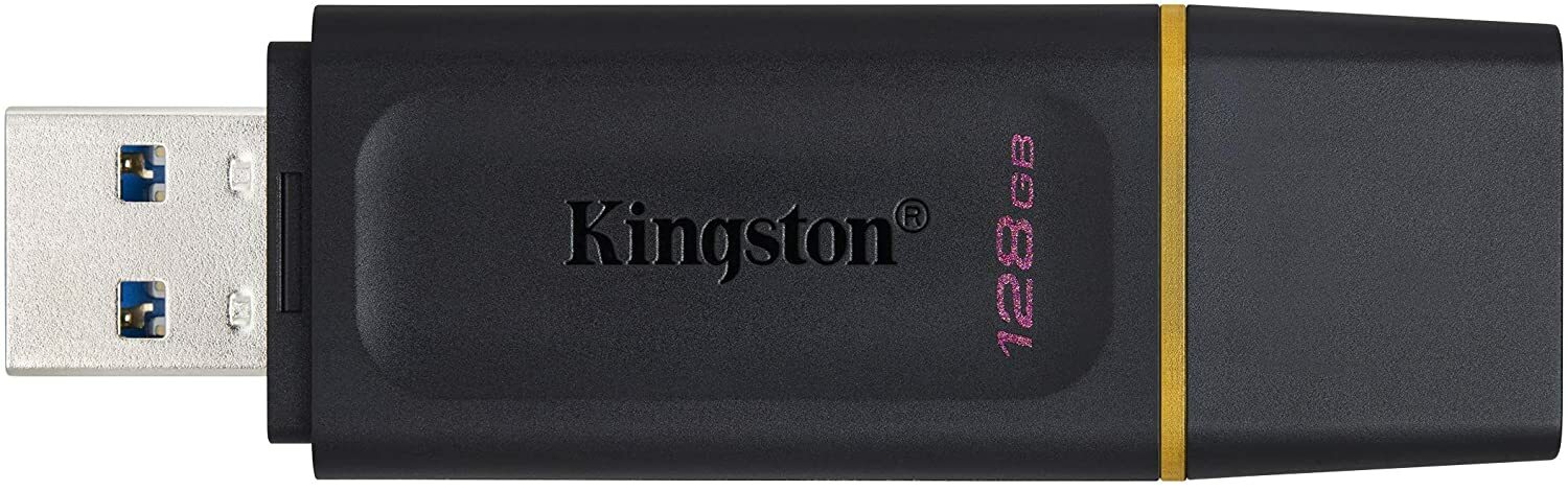 Kingston DTX/128GB DataTraveler Exodia 128GB USB 3.2 Gen 1 Flash Drive Key Ring