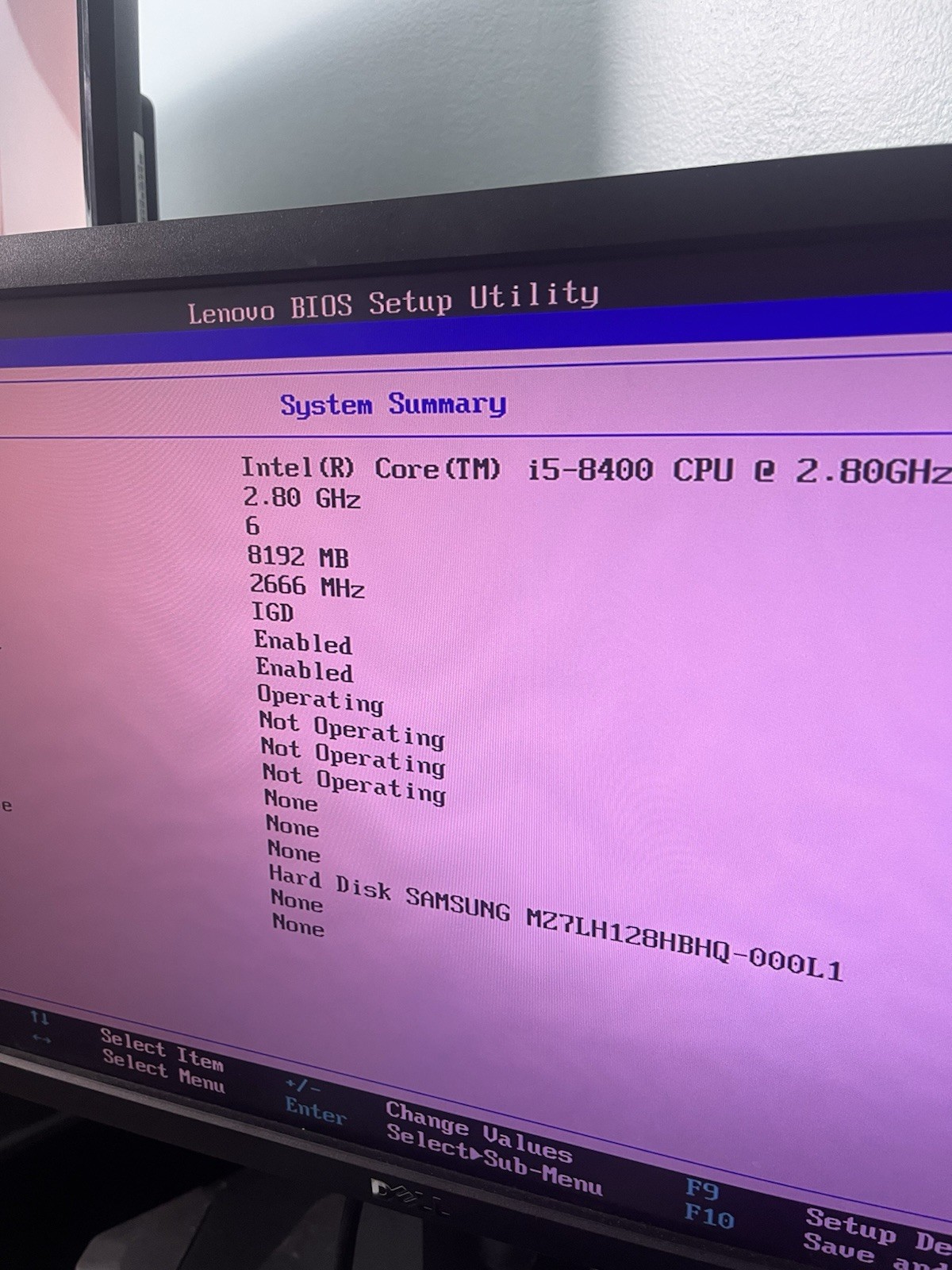 Lenovo ThinkCentre M720s Used SFF i5 8th Gen , 128GB NVMe, 8GB RAM