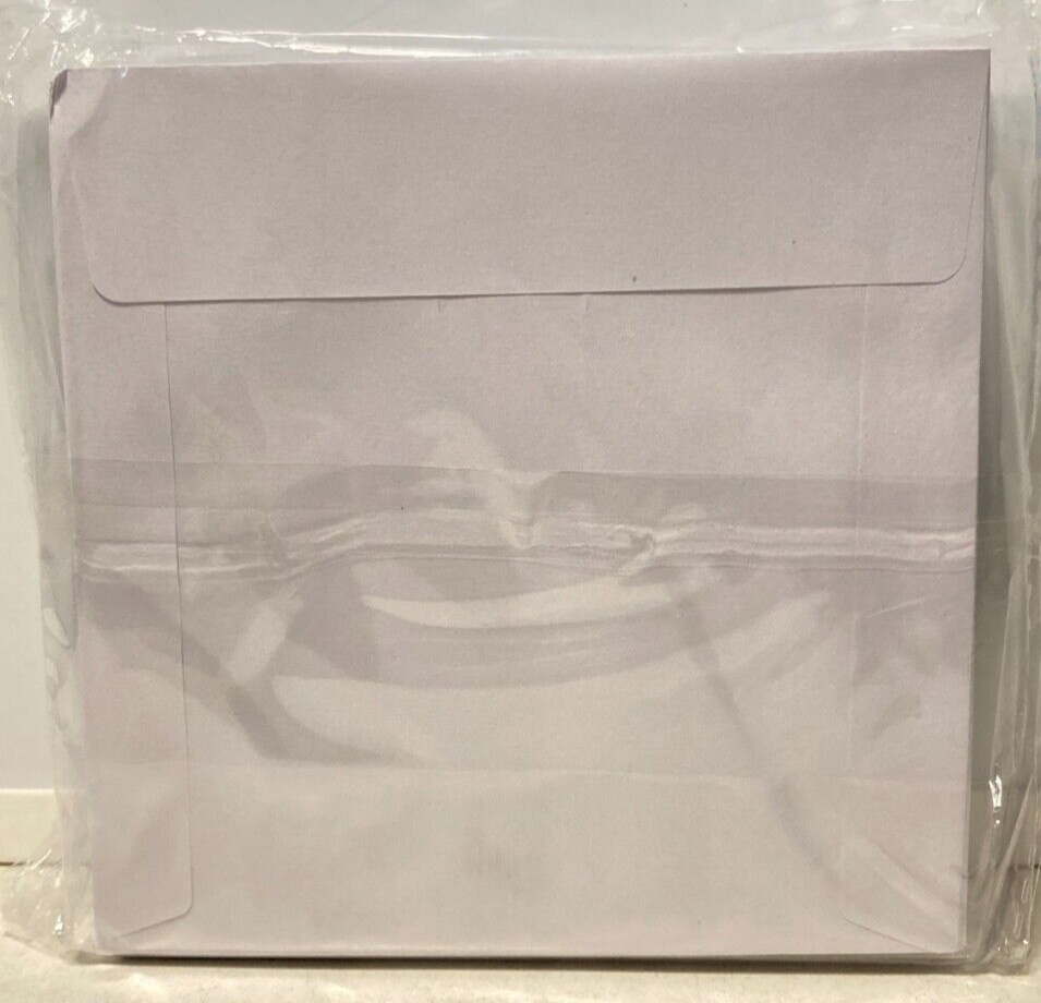 Progo 100 White Paper CD DVD Sleeves Envelope Clear Window Flap Holder Tab 80g