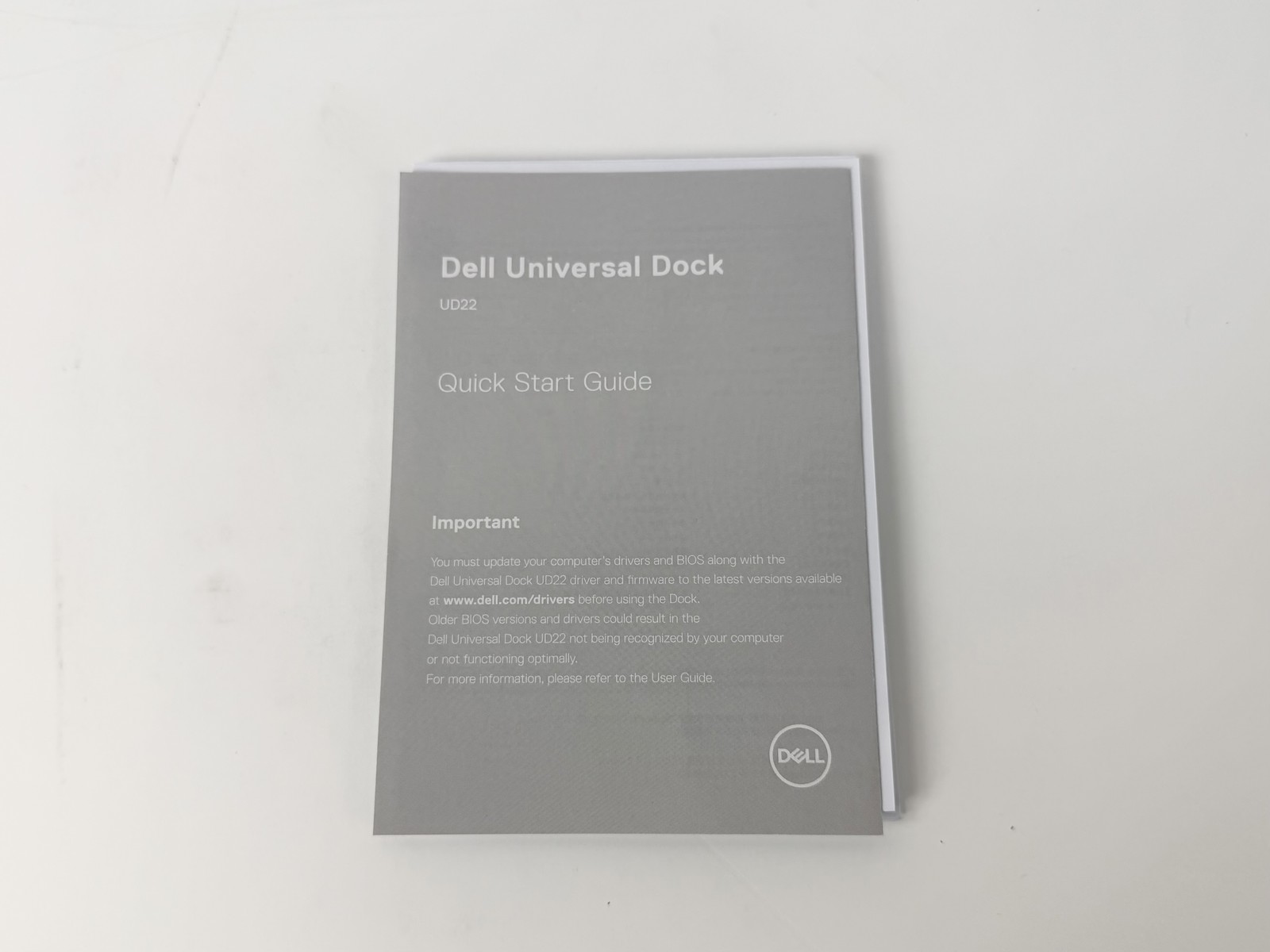 New, Sealed Dell Universal Dock UD22 K22A w/130 AC Adapter