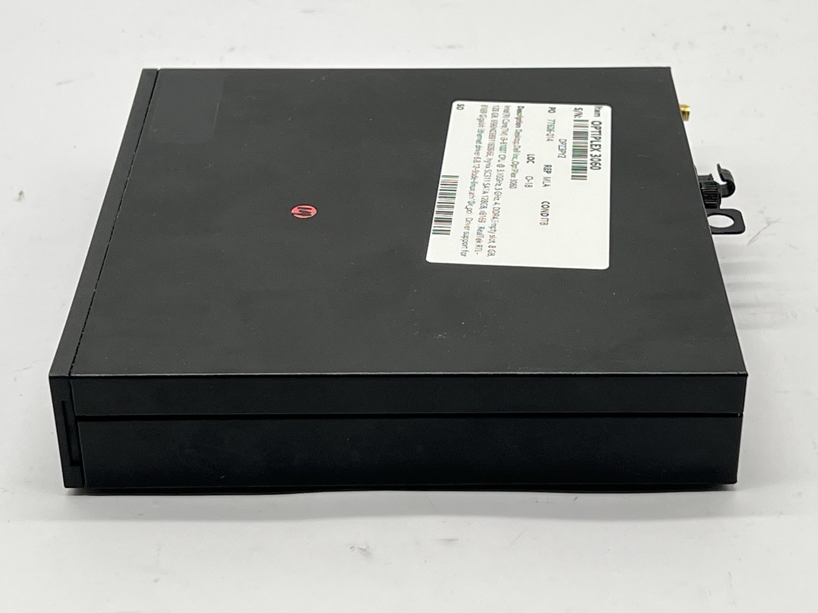 Dell OptiPlex 3060 MFF, i3-8100T CPU, @ 3.10GHz, 8GB RAM, 128GB SSD-No OS/AC