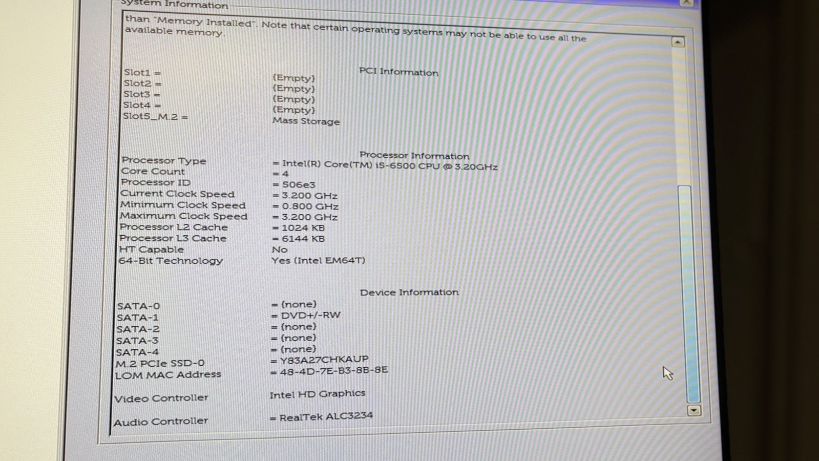 Dell Optiplex 7040 Desktop Computer 16GB RAM 256 GB NVMe With Linux