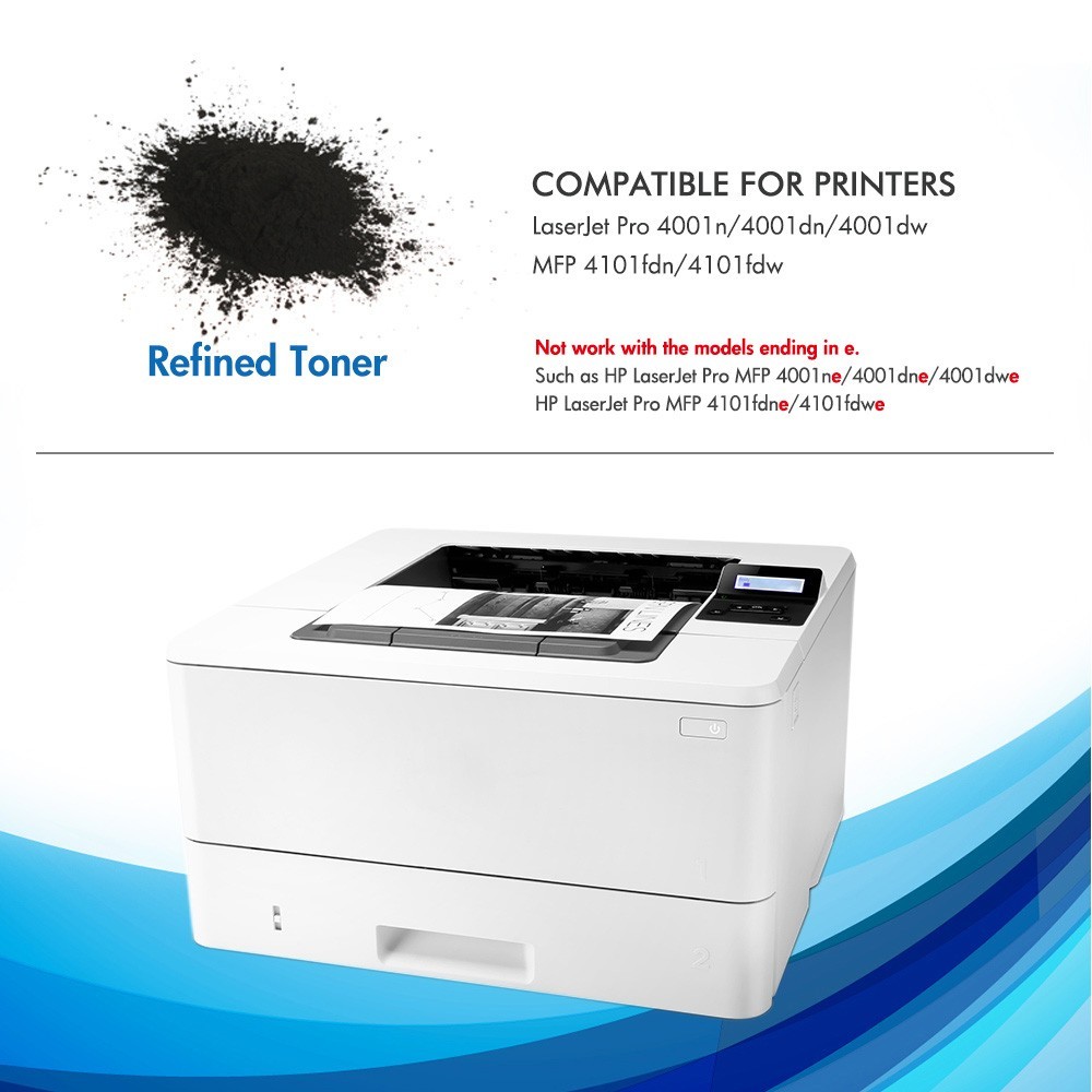 Compatible W1480A (148A) Toner Cartridge for HP LJ M4001/4101 Series – WITH CHIP