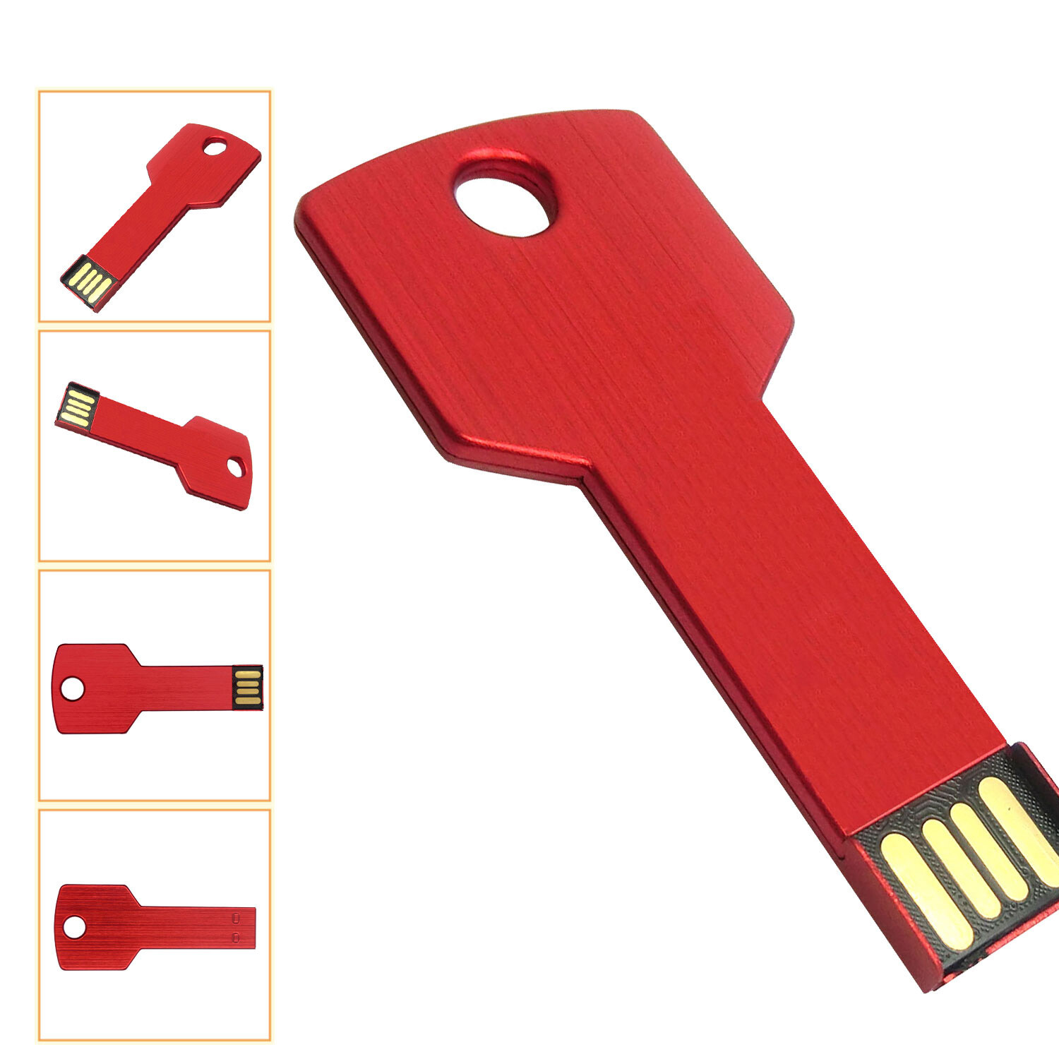 5Pack USB 2.0 Flash Thumb Drive Key Shape USB Memory Sticks Pen Drive2/4/8/32GB