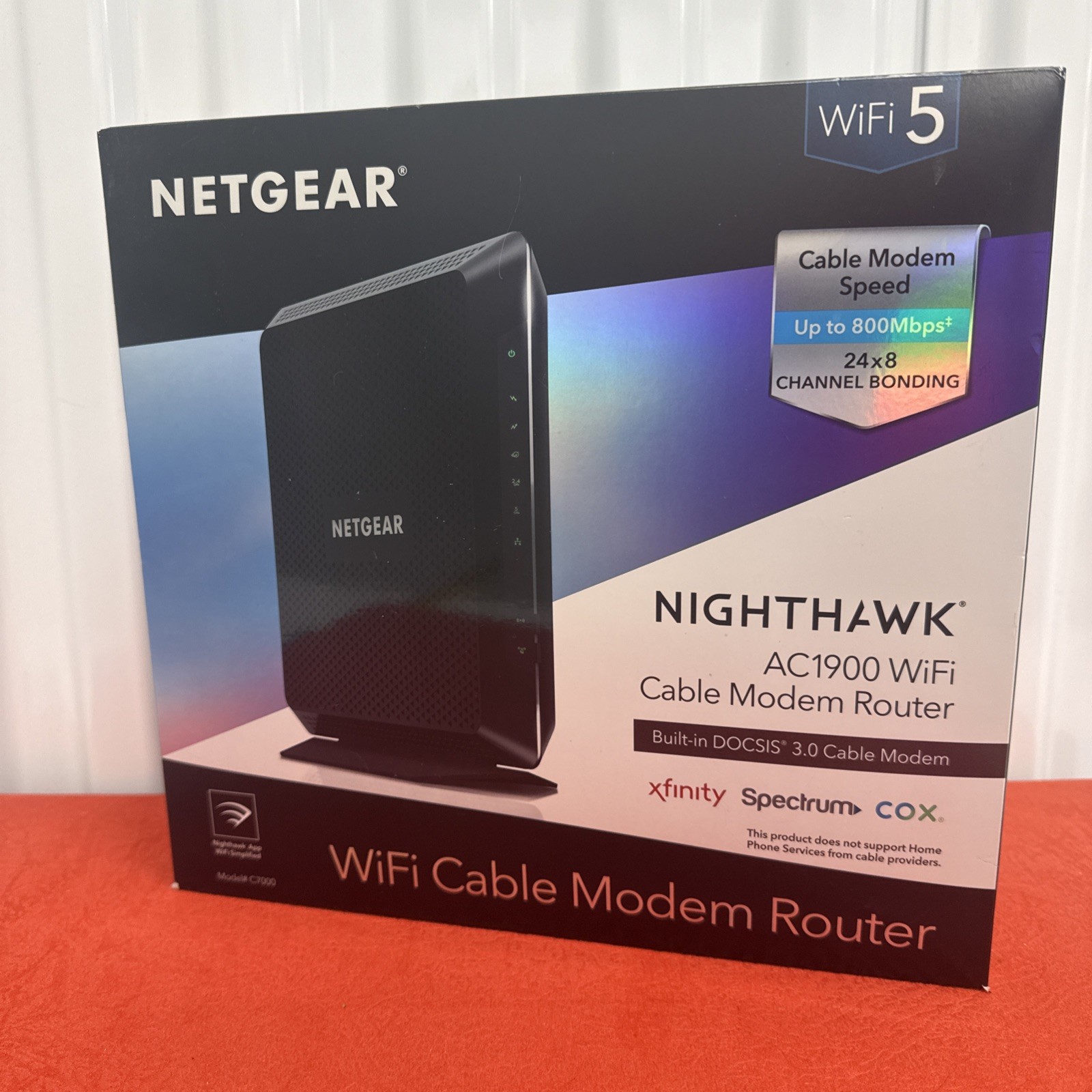 NETGEAR Nighthawk AC1900 4 Wireless-Wi-Fi 802.11ac Router C7000 New Open
