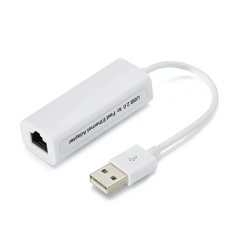 USB 2.0 to Ethernet RJ45 Network LAN Adapter for Windows 7/8/10/Vista/XP