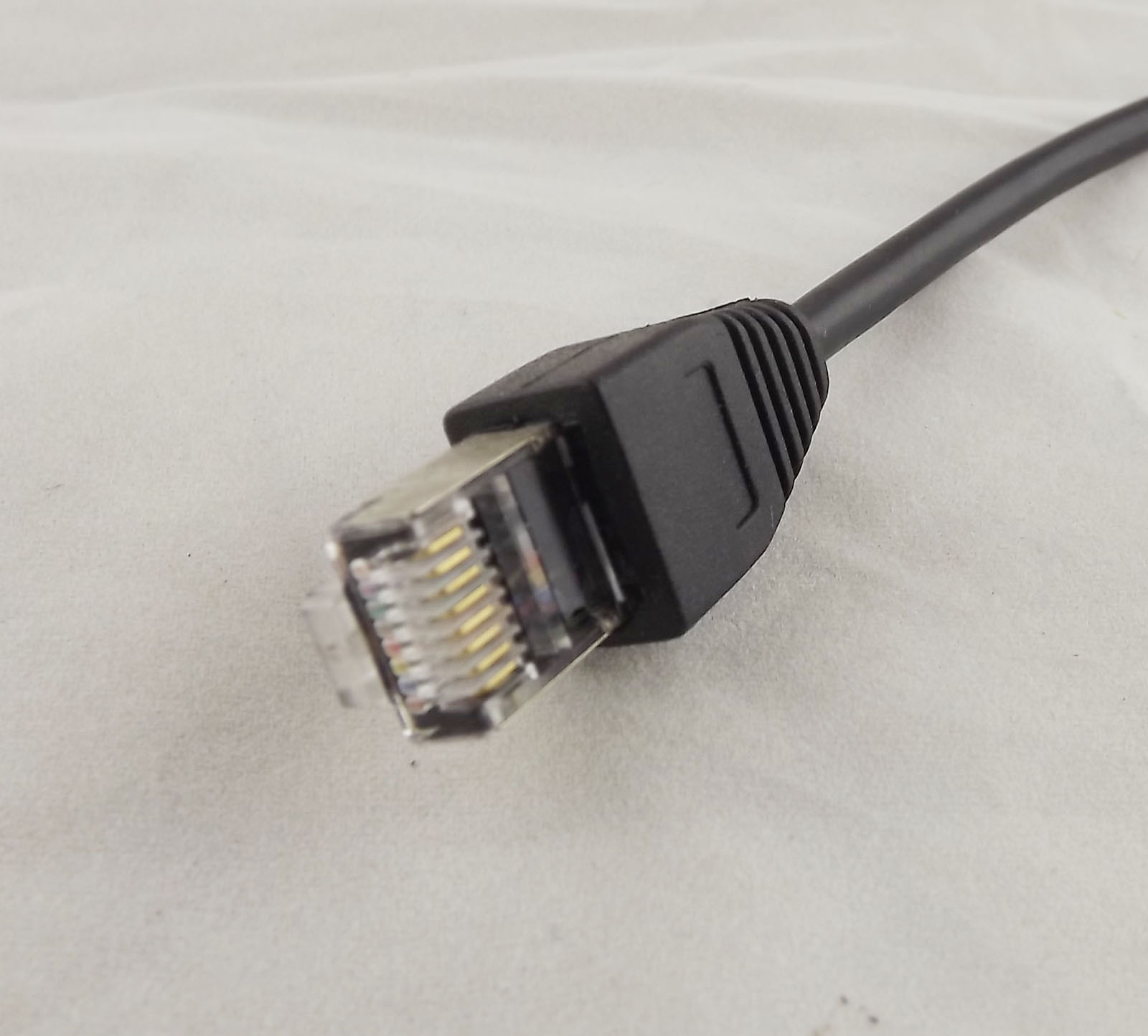 RJ45 Male to Female Ethernet LAN Network Adapter Extension Cable Cord 30cm 1ft