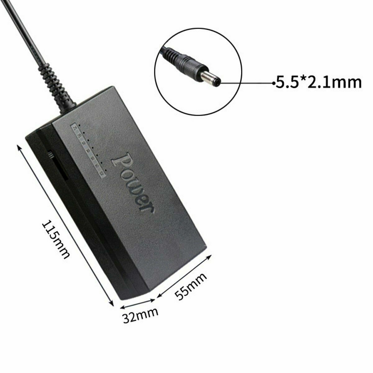 96W Universal Laptop Power Supply Charger Adapter w/ 42 Tips Notebook Charger