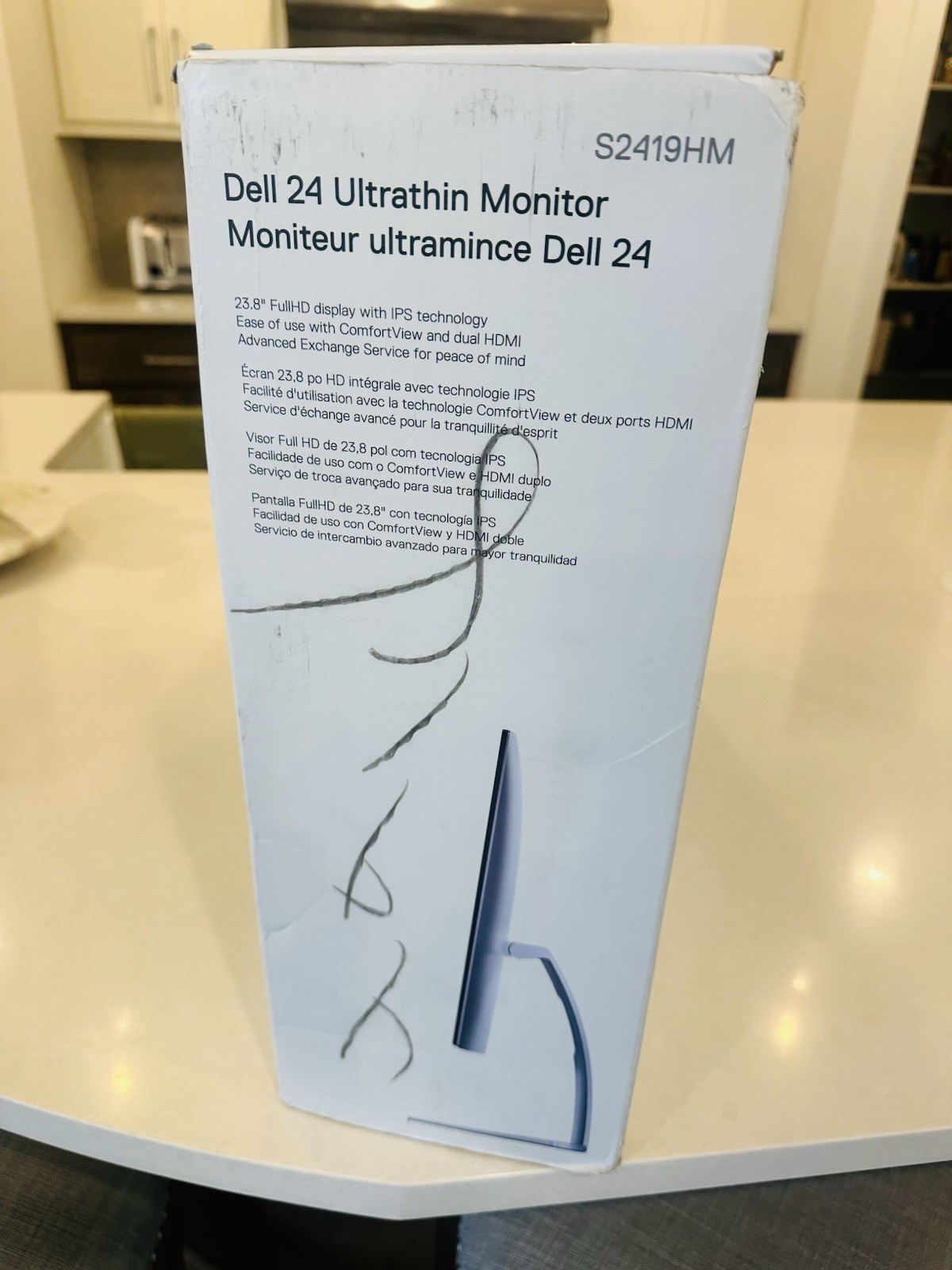 New Dell S Series S2419HN 24″ LED Monitor in Open Box