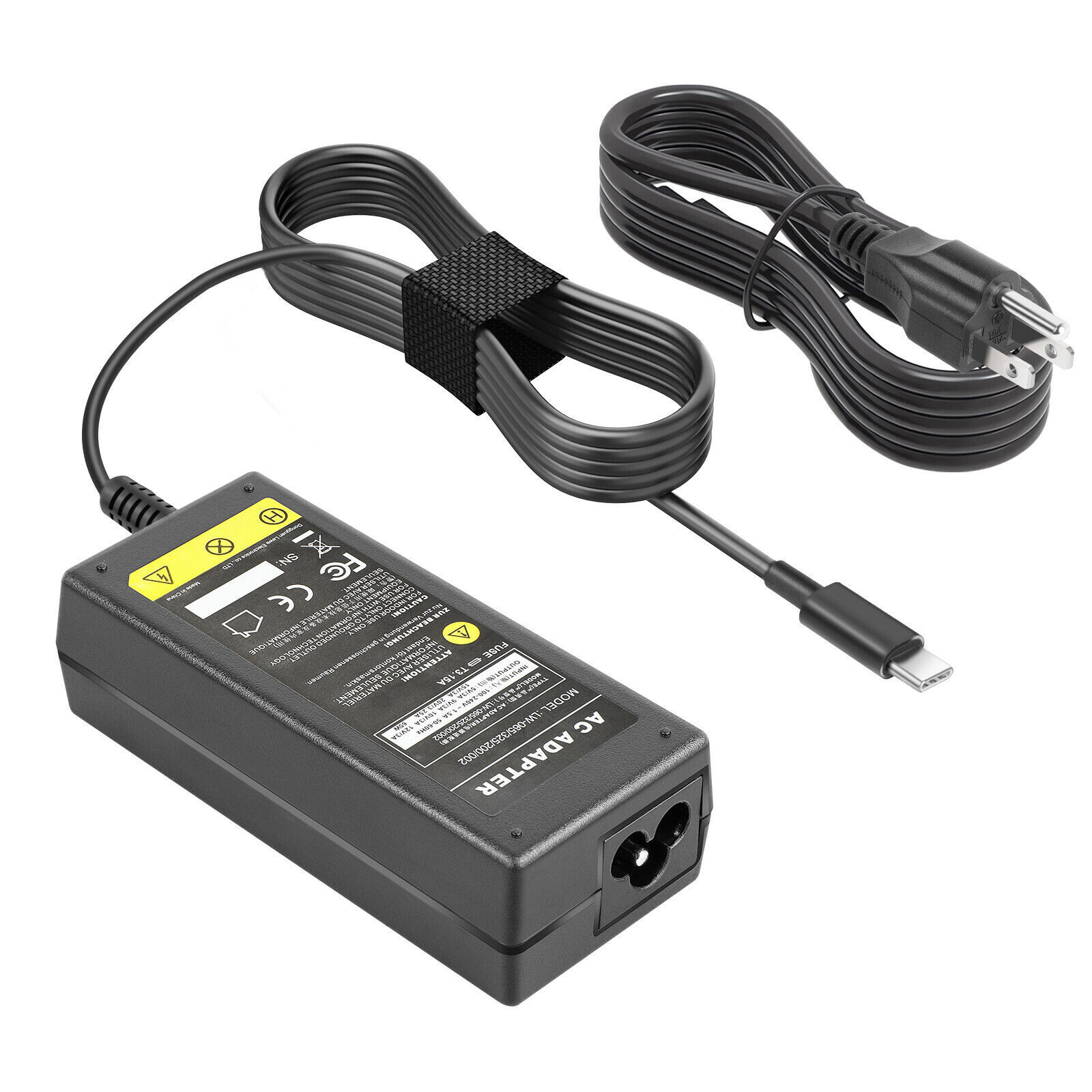 Lot USB C Type C for HP Chromebook Lenovo Acer Asus Samsung Power Laptop Charger