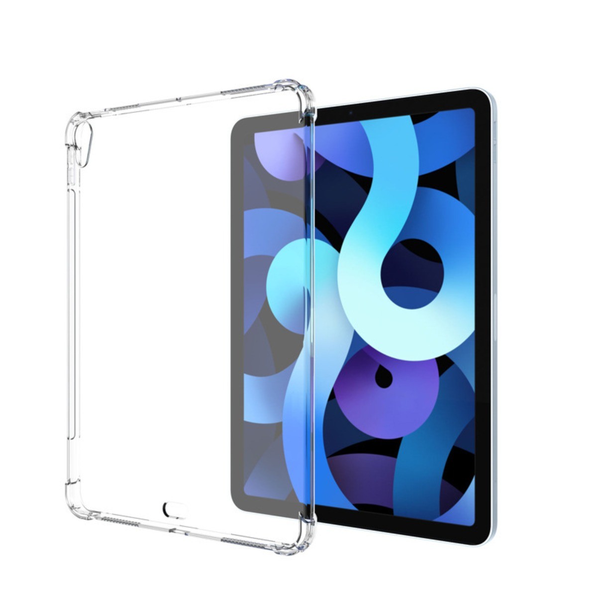 For iPad Mini 1 2 3 4 5 Generation 7.9″ TPU Silicone Shockproof Cover Clear Case