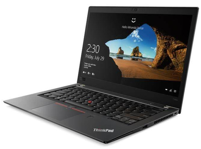 Lenovo ThinkPad T480s 14″ FHD Core i5-8250U 16GB 512GB PCIe SSD FPR Cam Win11Pro