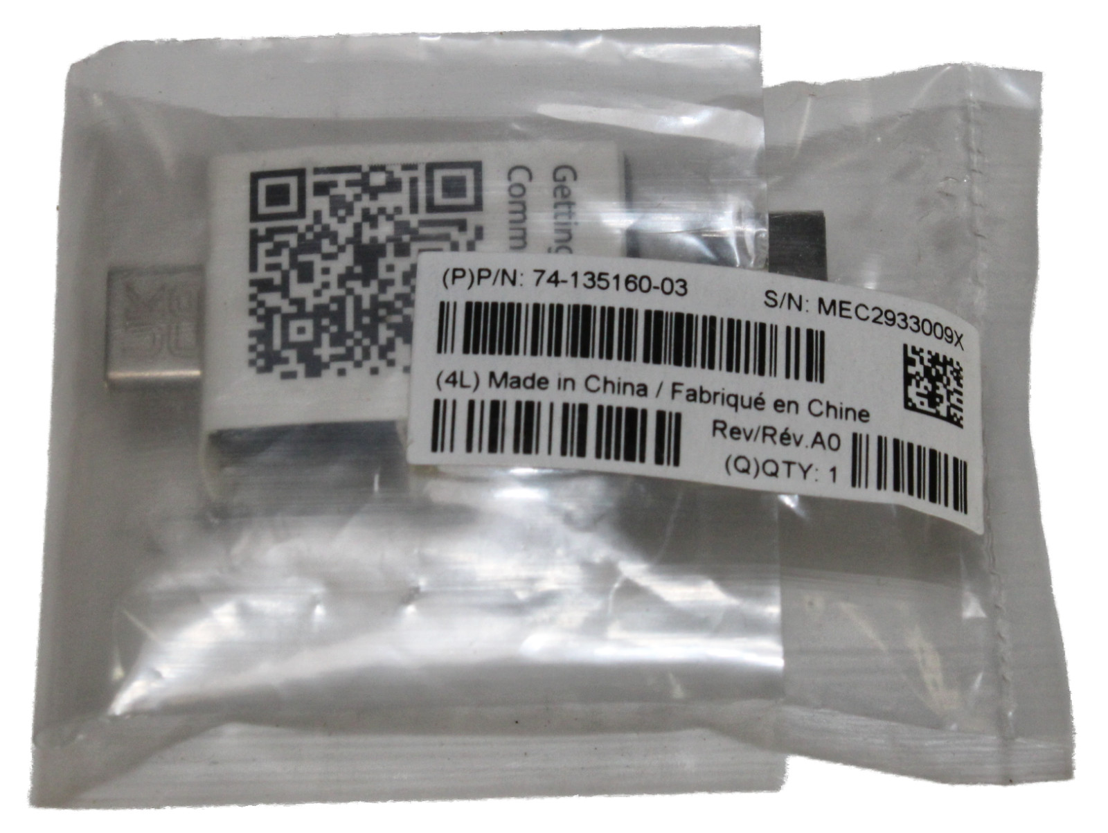 Cisco USB-C Wireless Bluetooth Adapter with USB-A Converter | HS-WL-ADPT-USBC
