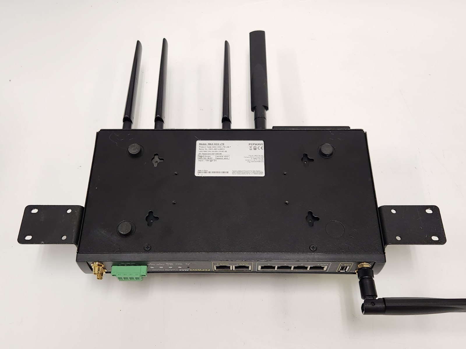 Peplink Pepwave Max mobile LTE router (MAX-HD2-LTE-US-T)