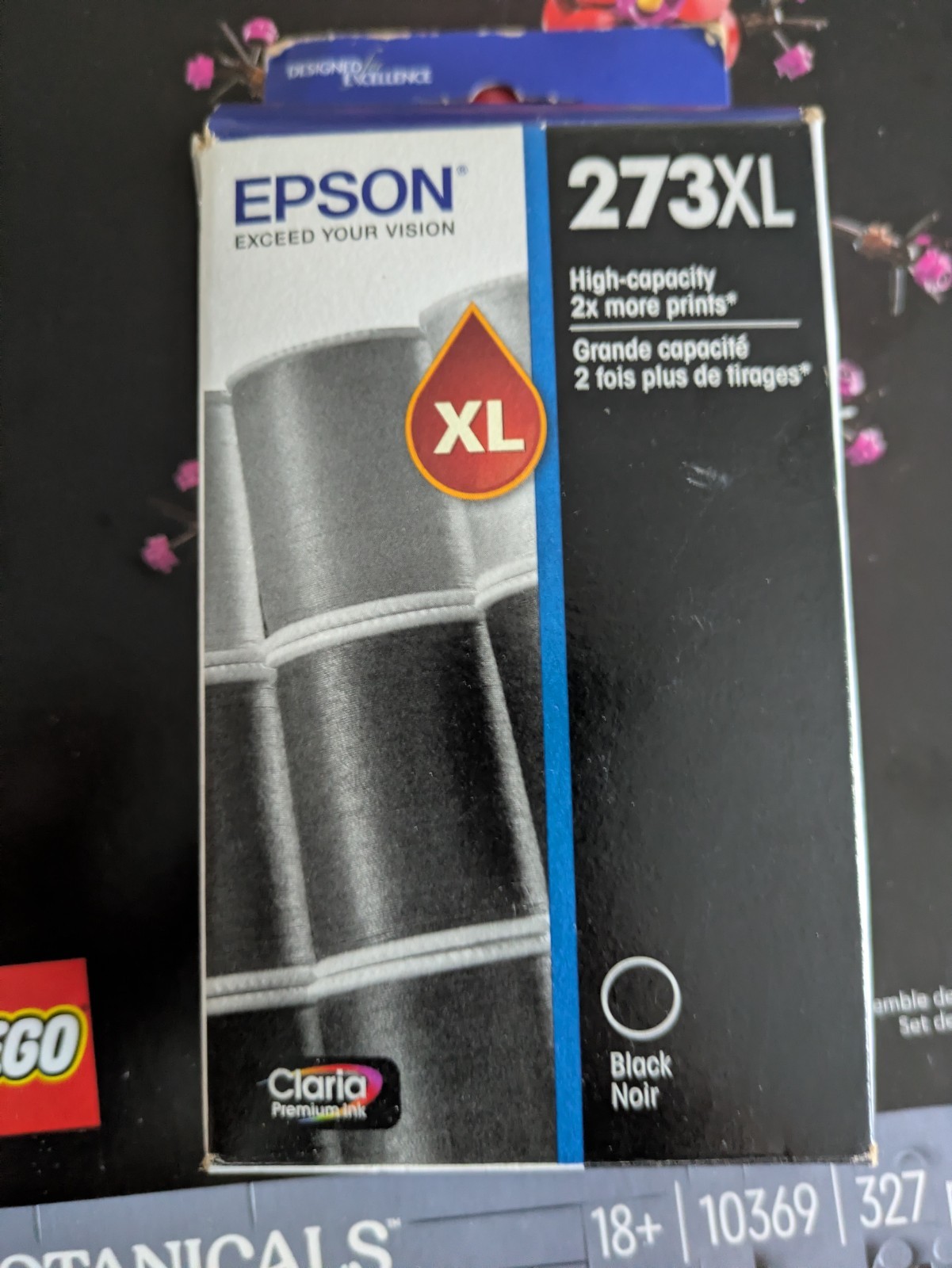 Genuine Epson 273XL Black High-Capacity Ink Cartridge ~Exp. 01/27