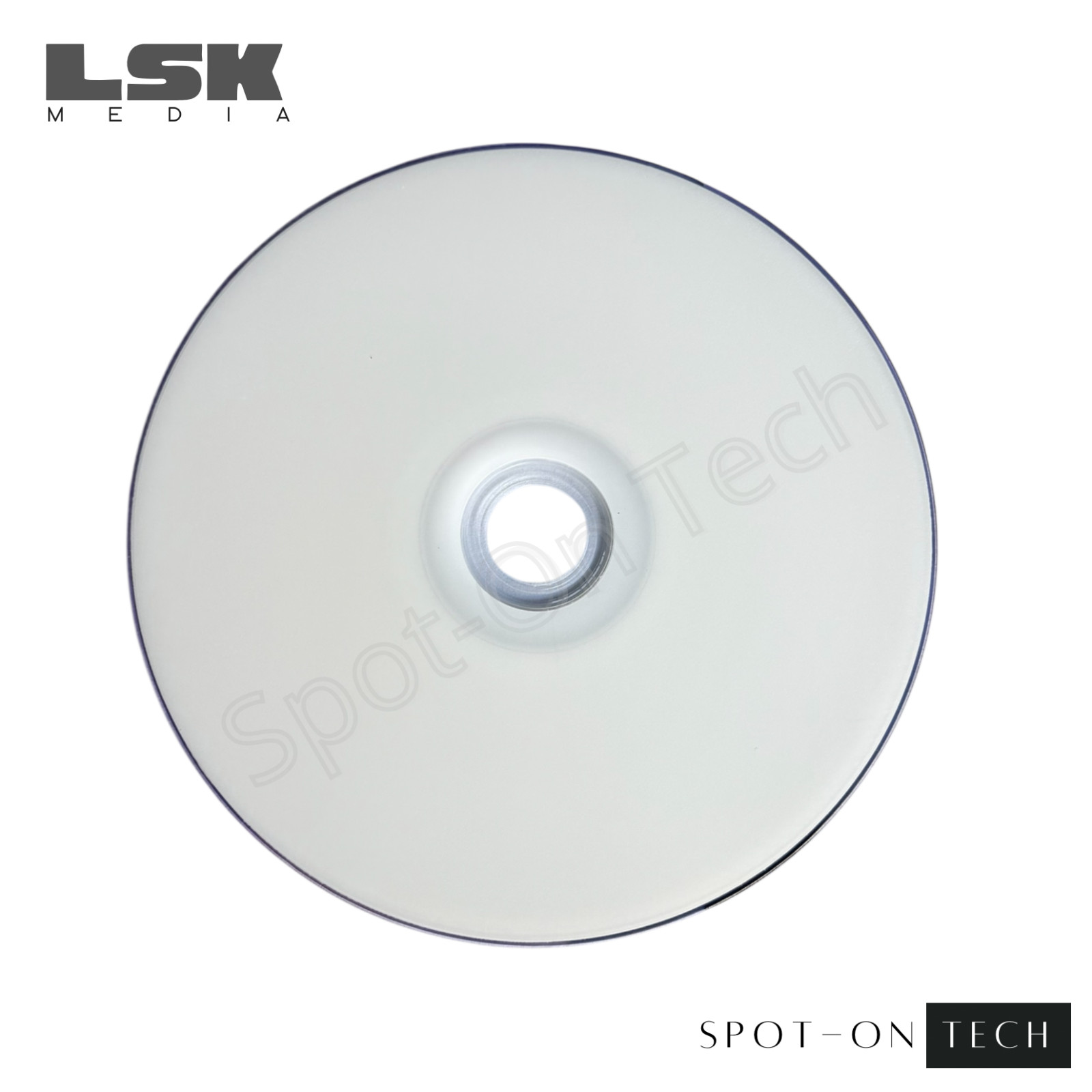 100 LSK DVD DVD+R DL 8x Dual Double Layer White Inkjet print 8.5GB 240Min Dup hp