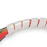 5/8″ Clear Spiral Bundling Wrap-Around Sleeving – (25 ft. spool)