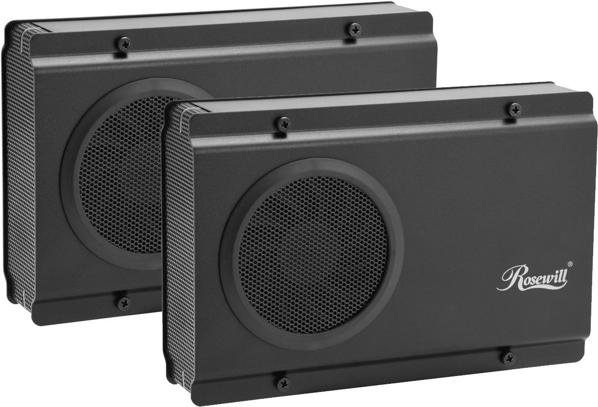 Two 8TB 3.5 HDD SATA 6Gb/s 7200RPM Hard Disk Drives w External Enclosures w Fans