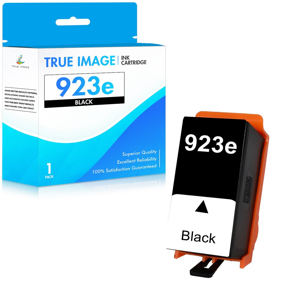 1-Pack Replacement 923e Black Ink Cartridge for HP OfficeJet Pro 8125e 8132e