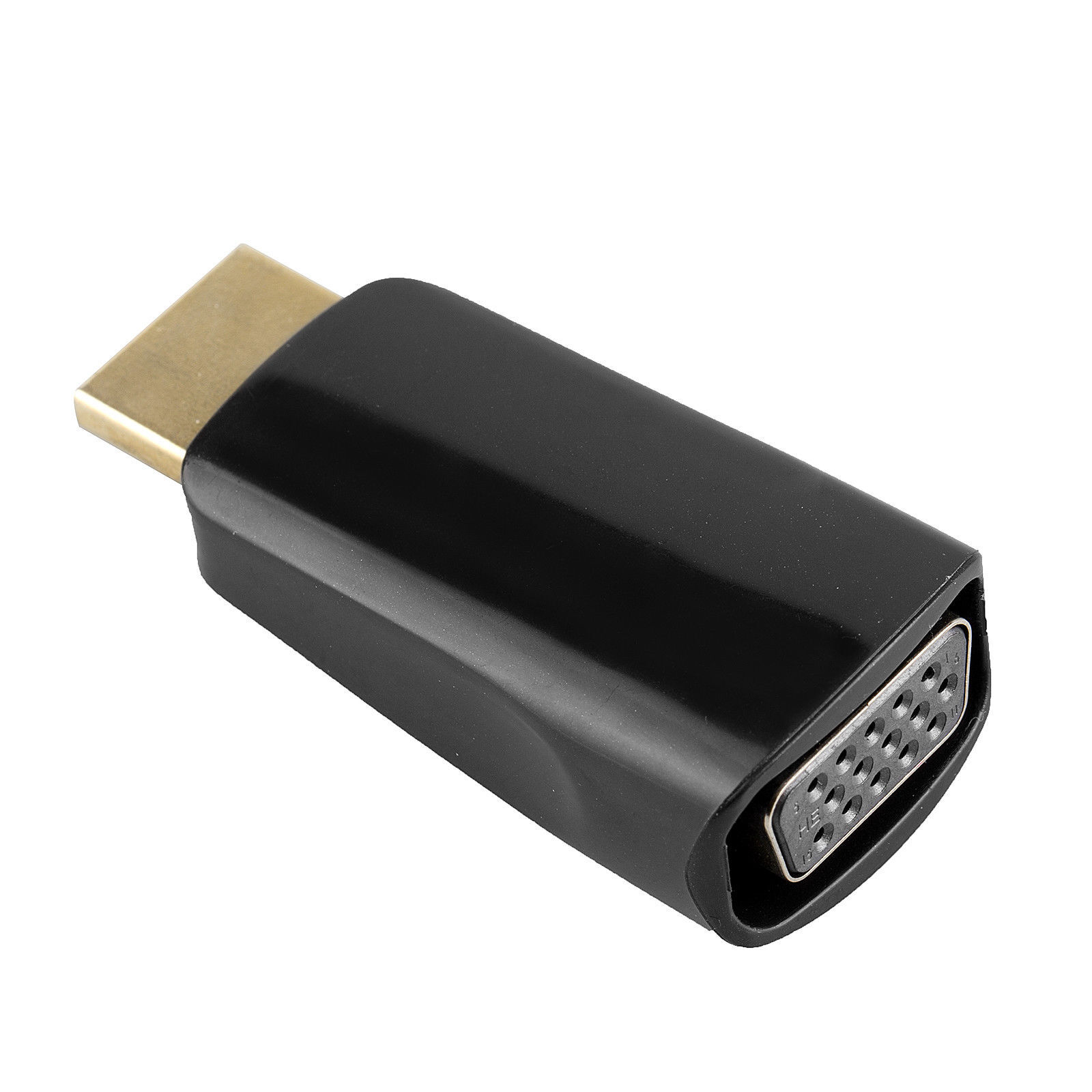 HDMI to VGA Converter 1080P Video 3.5mm Audio Output Display Port Adapter Plug