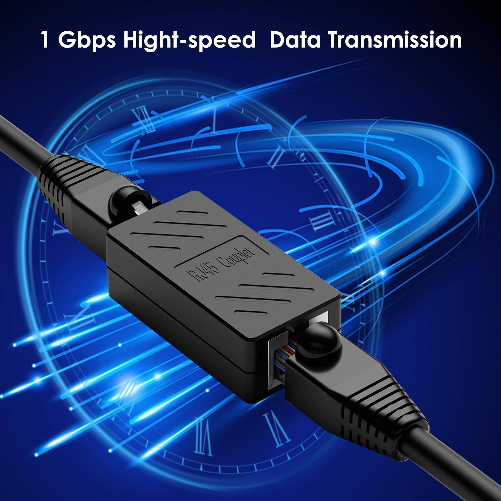 RJ45 Coupler Ethernet Inline Cat6 Cat5e Network Cable Extension Jack Adapter