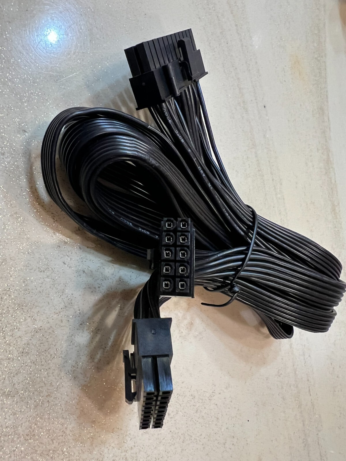 EVGA SUPERNOVA G2 G3 G5 GA 18 PIN + 10 PIN to 24 PIN MOTHER BOARD POWER CABLE