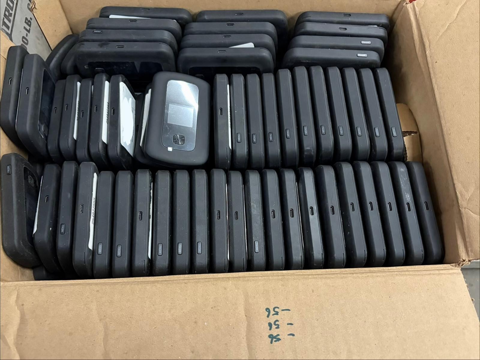 Lot of 173 Verizon Orbic Speed RC400L Mobile Wi-Fi Hotspot 4G LTE ORB400LBVZRT