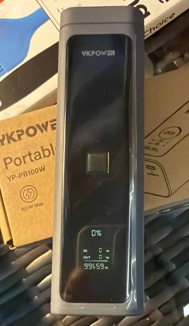 Portable Charger 100W, 10000mAh Fast Charging Laptop with 2 USB Port TFT Display