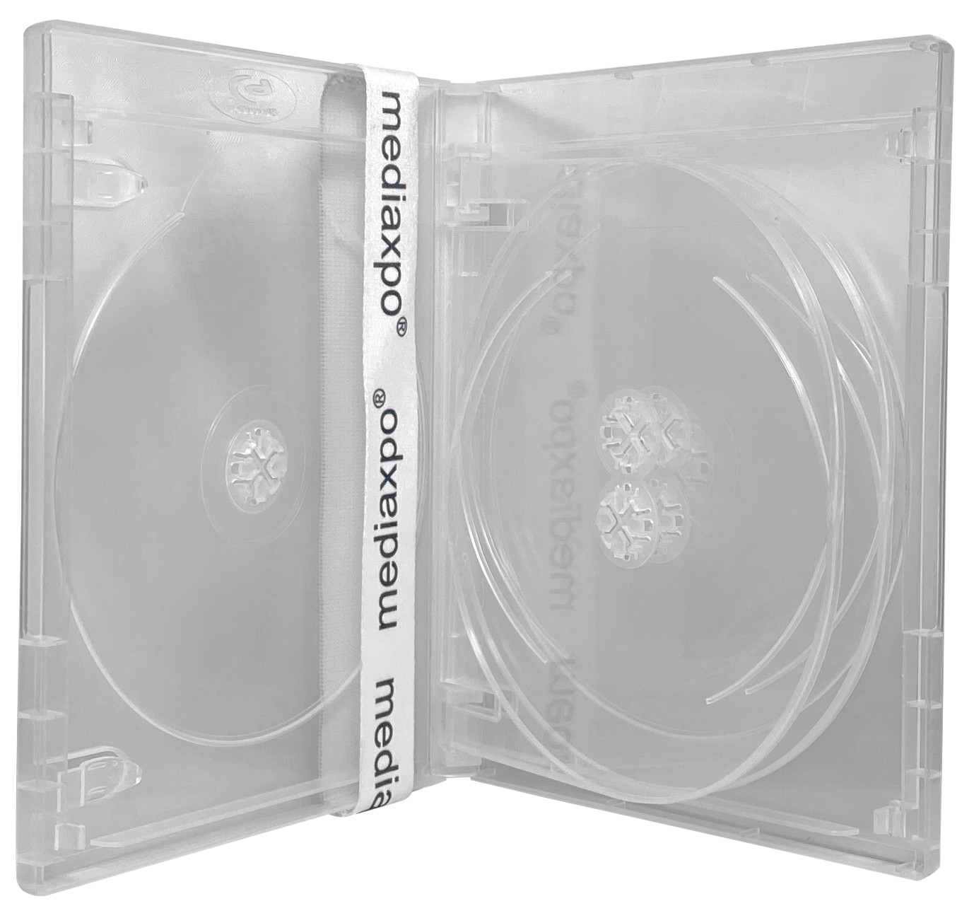 PREMIUM STANDARD Clear Blu-Ray 6 Disc Cases 14mm Lot