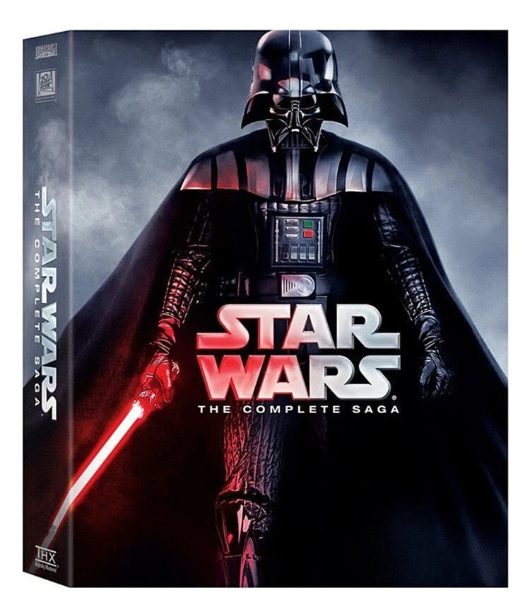STAR WARS DVD The Complete Saga Episodes 1 – 6 – 12-Disc Set