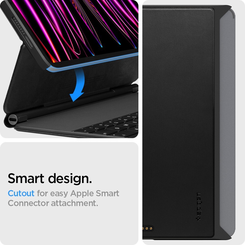 For iPad Pro 12.9 inch | Spigen Thin Fit Pro Case Compatible with Magic Keyboard
