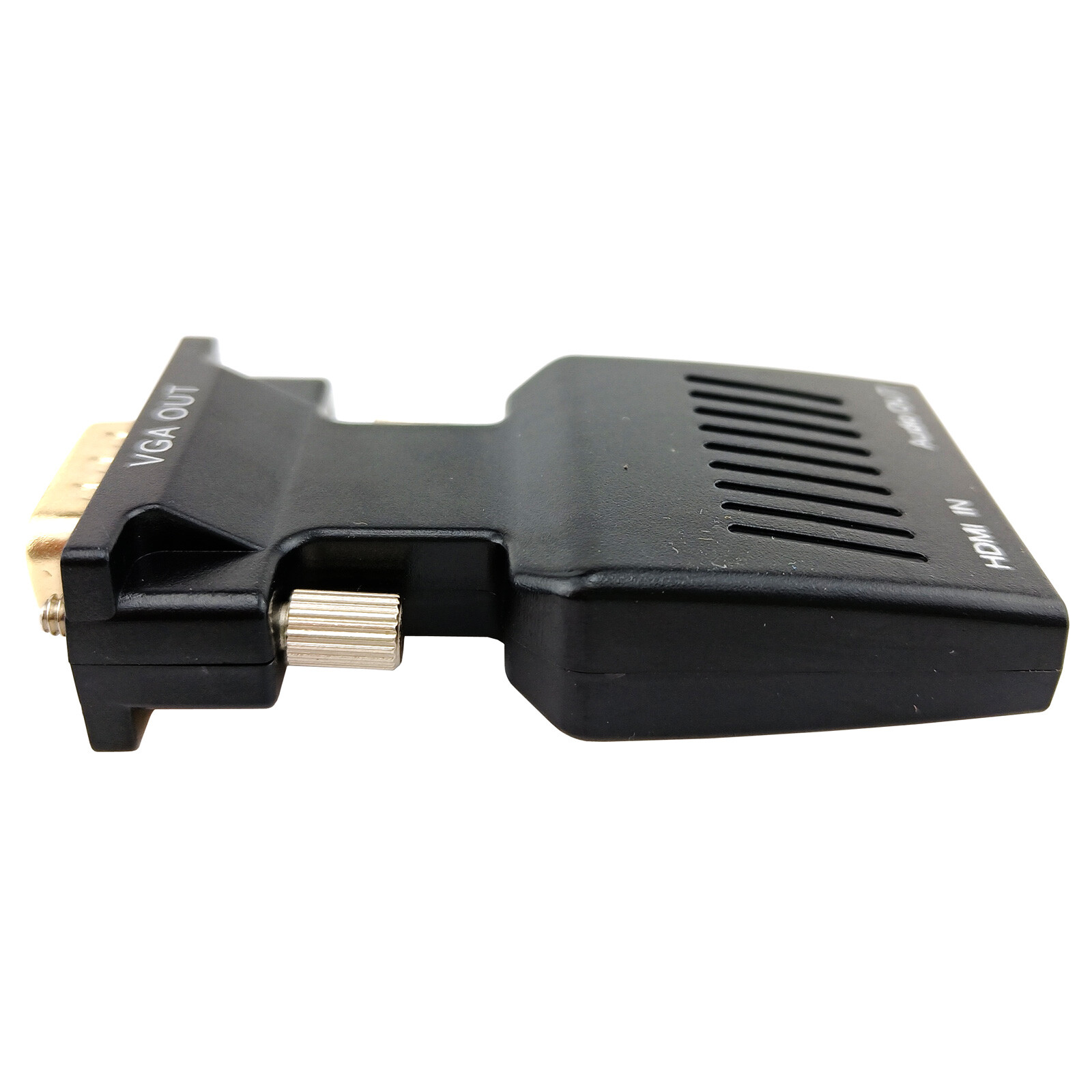HDMI to VGA Output Converter 15pin Male 1080P Monitor Video 3.5mm Audio Adapter