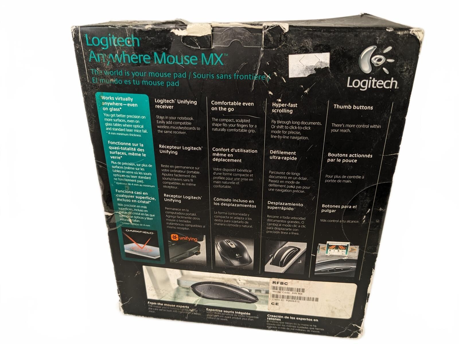 Logitech Anywhere MX M905 Notebook Mouse MX Wireless Mouse China Small Darkfield