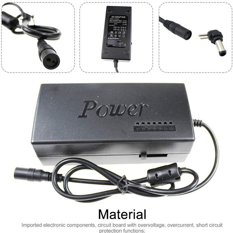 96W Universal Laptop Power Supply Charger Adapter w/ 42 Tips Notebook Charger