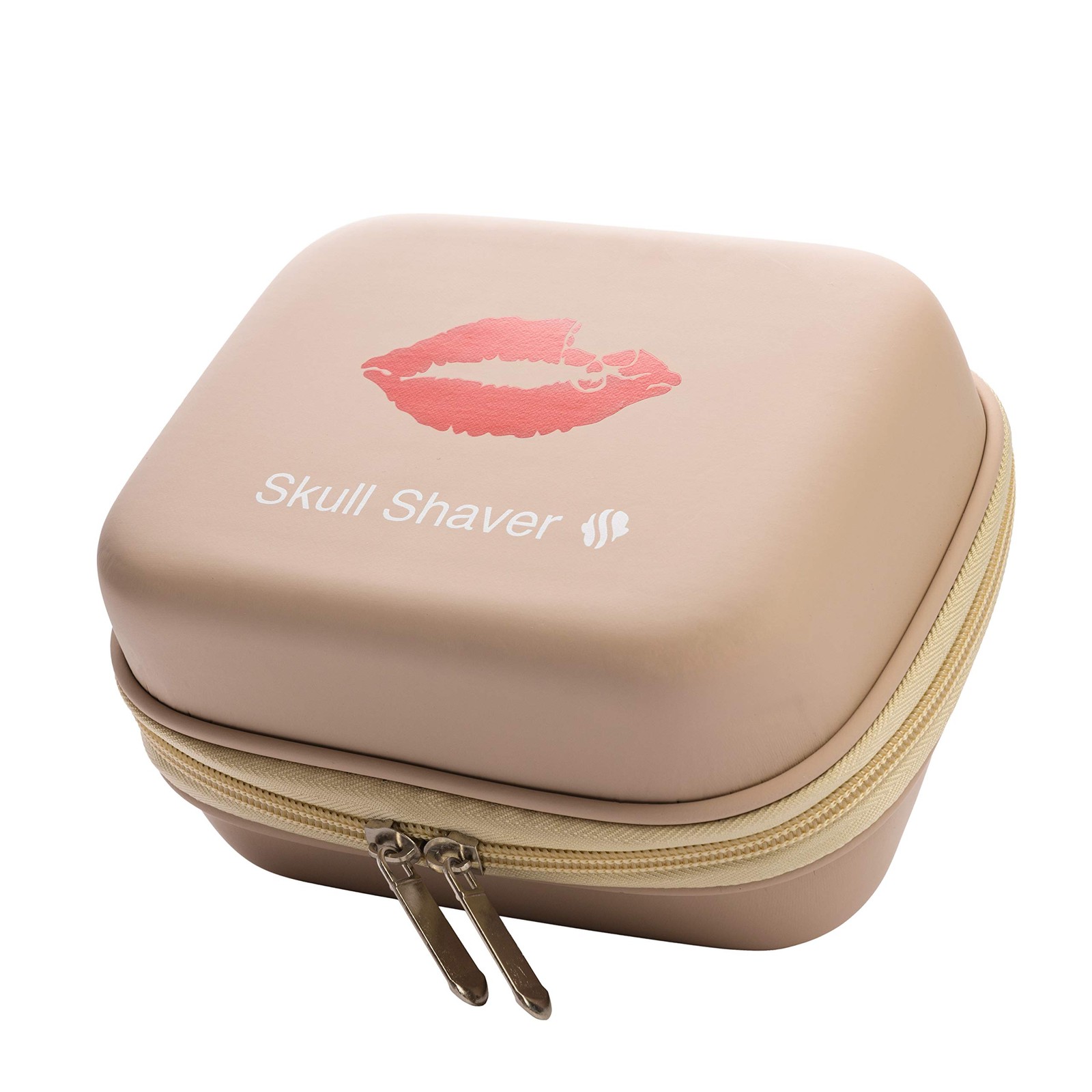 Skull Shaver Beige Butterfly Kiss Electric Razor Travel 5x7x4 inches,