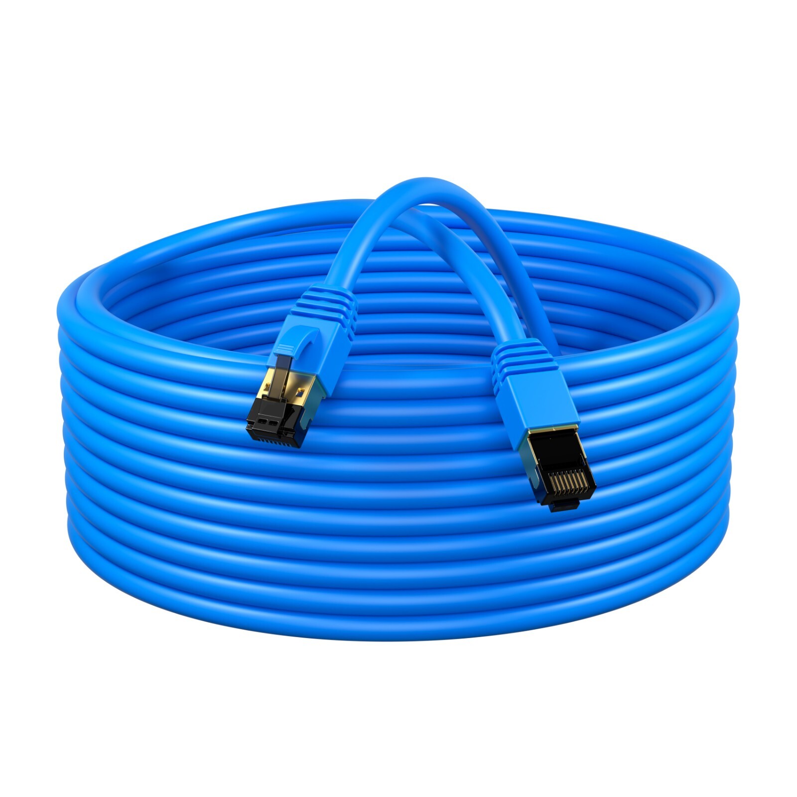 CAT8 Gold Plated Shielded Ethernet Patch Cable Network High Speed S/FTP LAN Lot