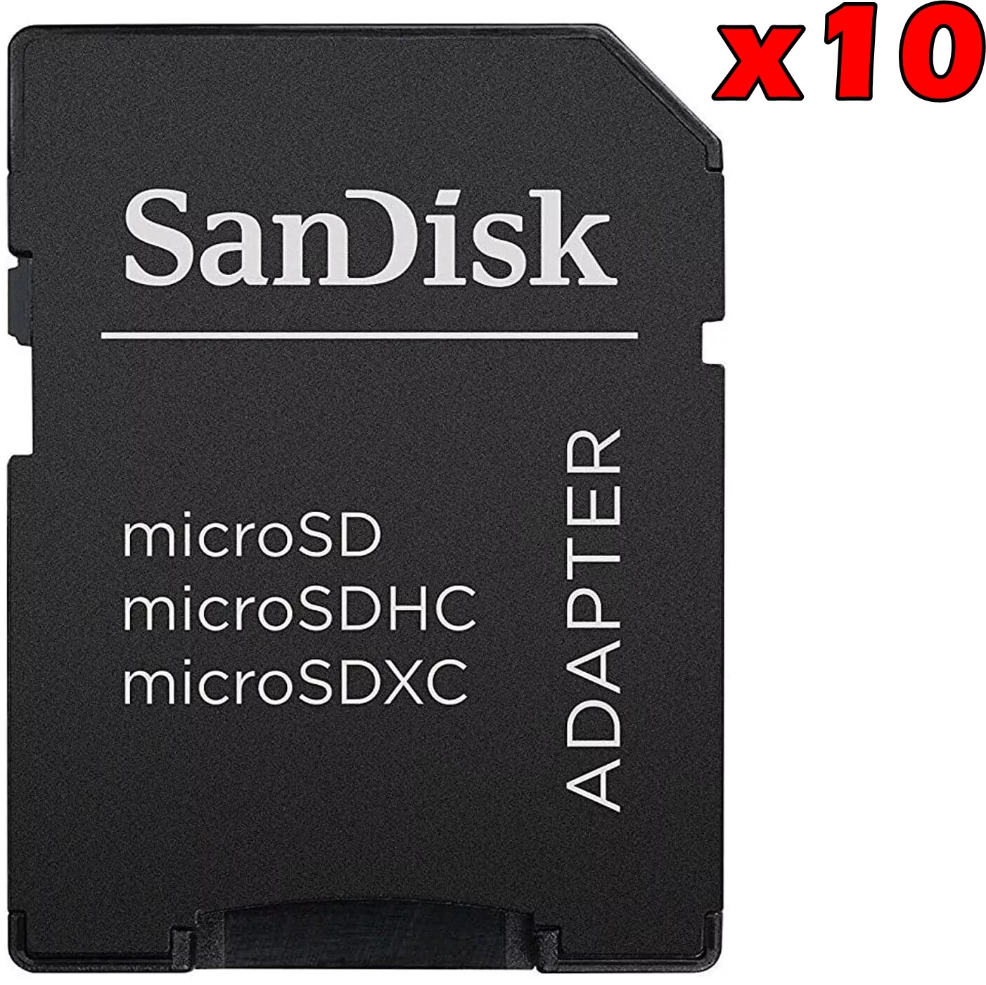 SanDisk Adapter for Micro SD Card SDXC SDHC TF Memory Card Adapter SD Reader LOT