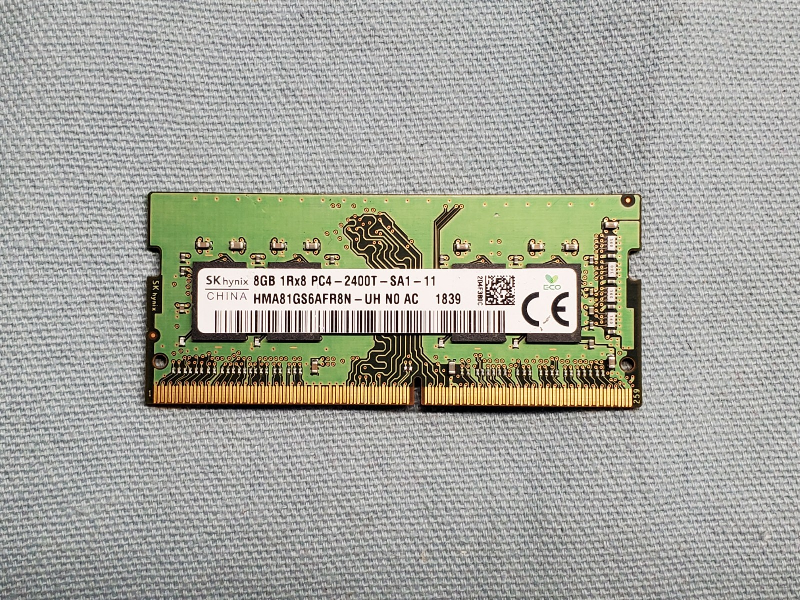 SK Hynix 8GB PC4-2400T DDR4 2400MHz HMA81GS6AFR8N-UH Laptop RAM #2667