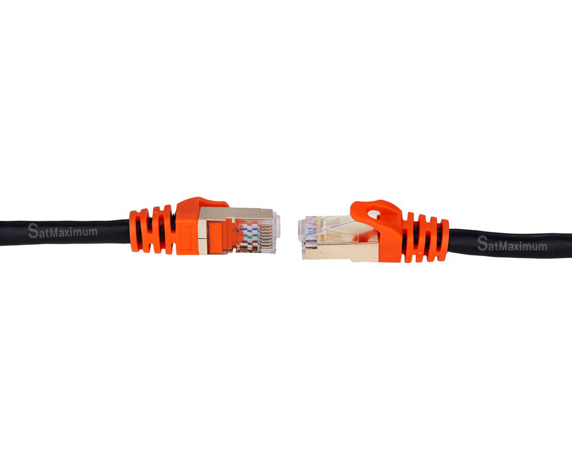 CAT7 Outdoor Waterproof Cable Direct Burial Copper UV Resistant 6FT- 200FT Lot