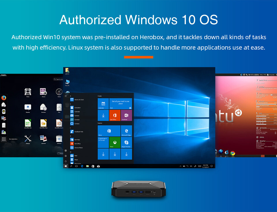 Windows 11 Home Mini PC Intel N5100 Quad Core up to2.7GHz 8GB RAM DDR4 256GB SSD