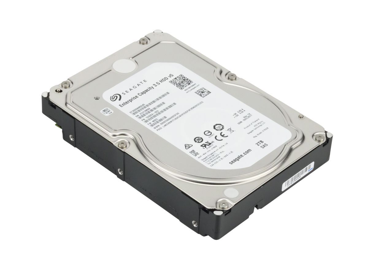 ST2000NM0045 Seagate Enterprise 2TB 7.2K 12Gbps SAS V.5 3.5” HDD Hard Drive