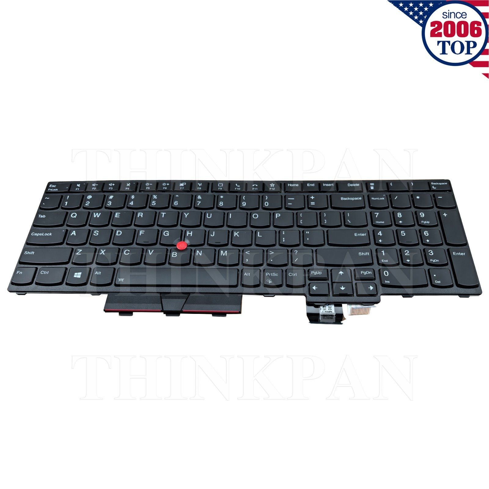 US Backlit Keyboard for Lenovo Thinkpad T15g Gen1 P15 Gen1 P17 Gen1 5M10Z54311