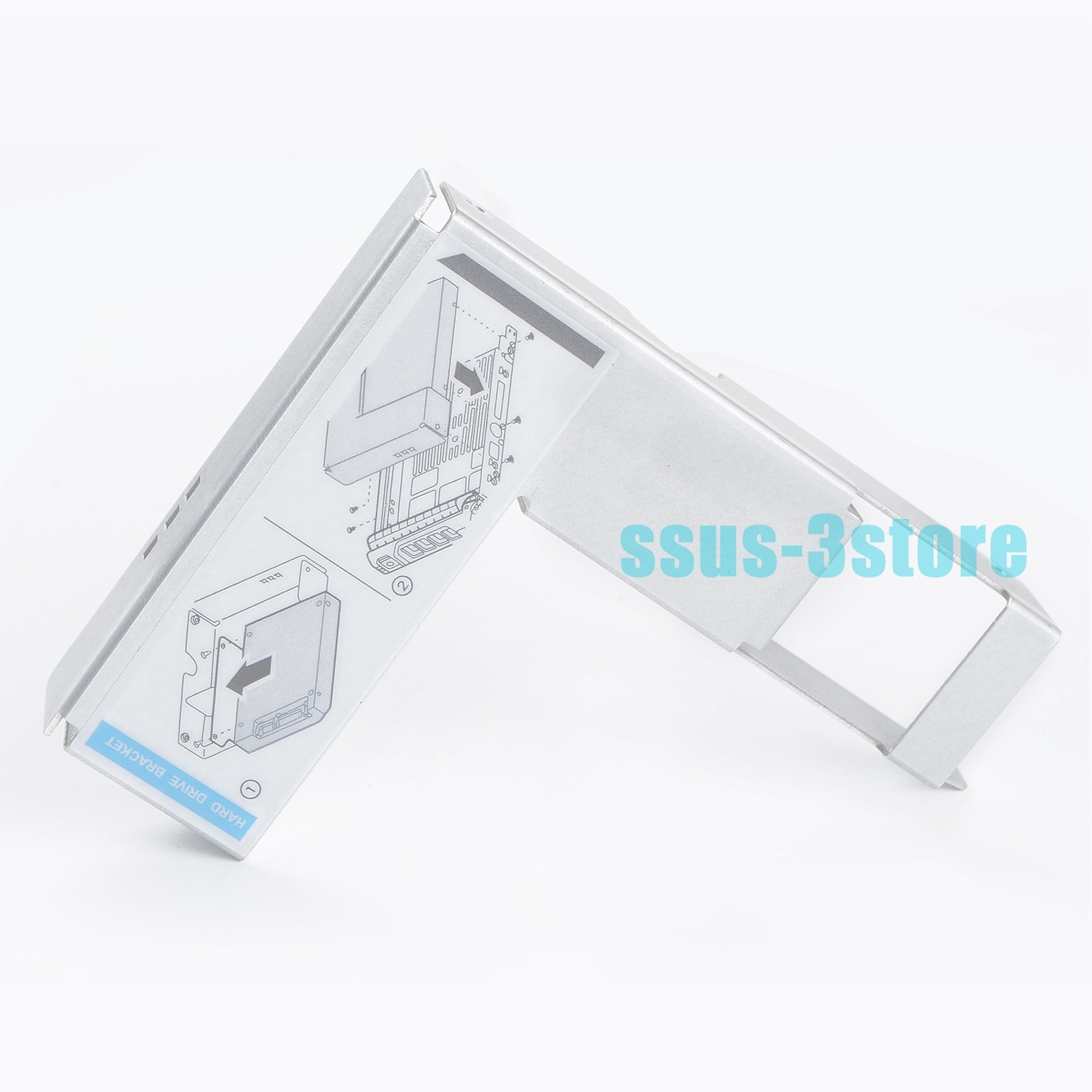 2.5″ To 3.5″ Adapter Bracket For Dell Caddy Tray KG1CH X7K8W F238F Hot-Swap